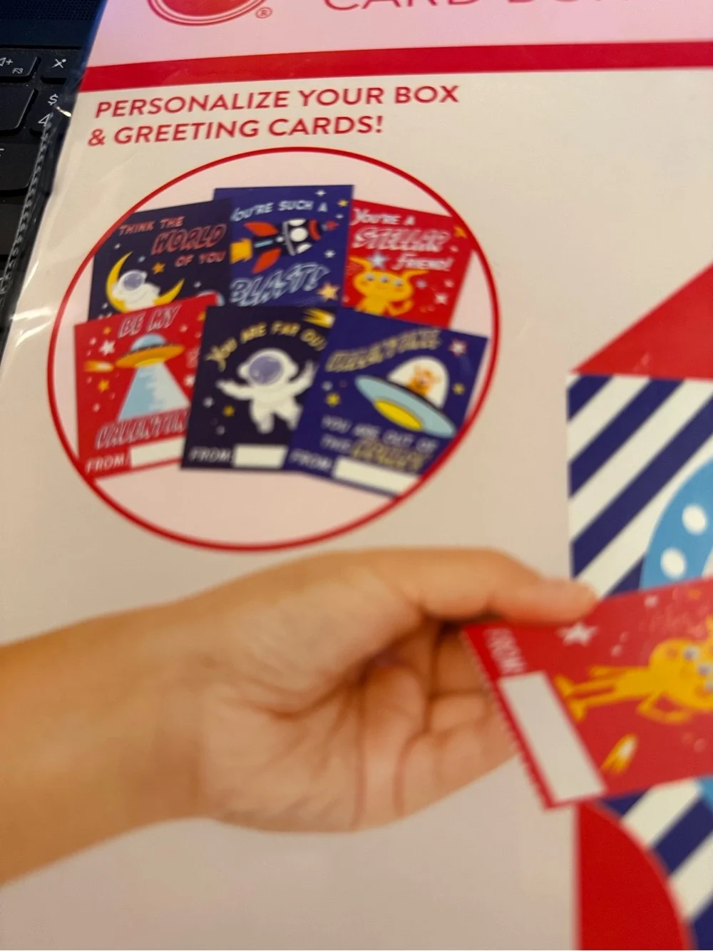 Valentine's Day Card Box Kit